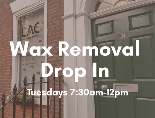 Wax Removal Drop-In Clinic