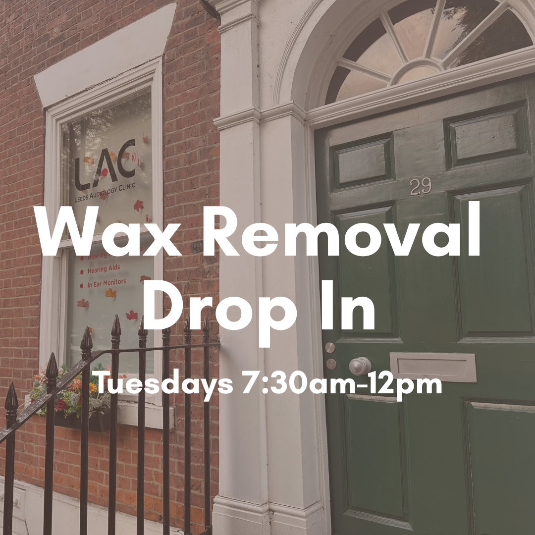 Ear Wax Removal Drop-In Tuesdays 7:30am-12pm