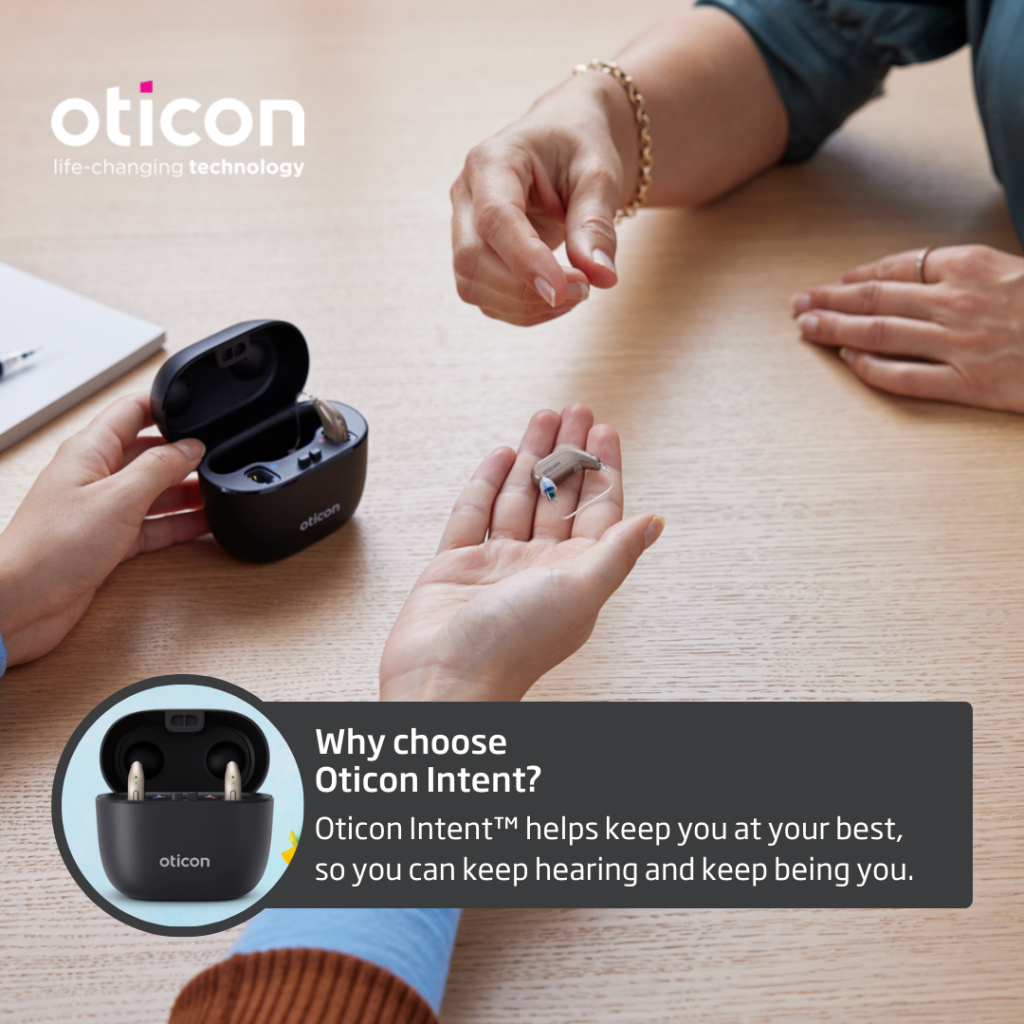 Oticon Intent Hearing Aids